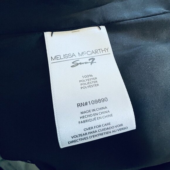 Melissa McCarthy Seven7 Reversible Colorful Abstract Bomber Jacket Sz 2X NWT - Picture 12 of 16